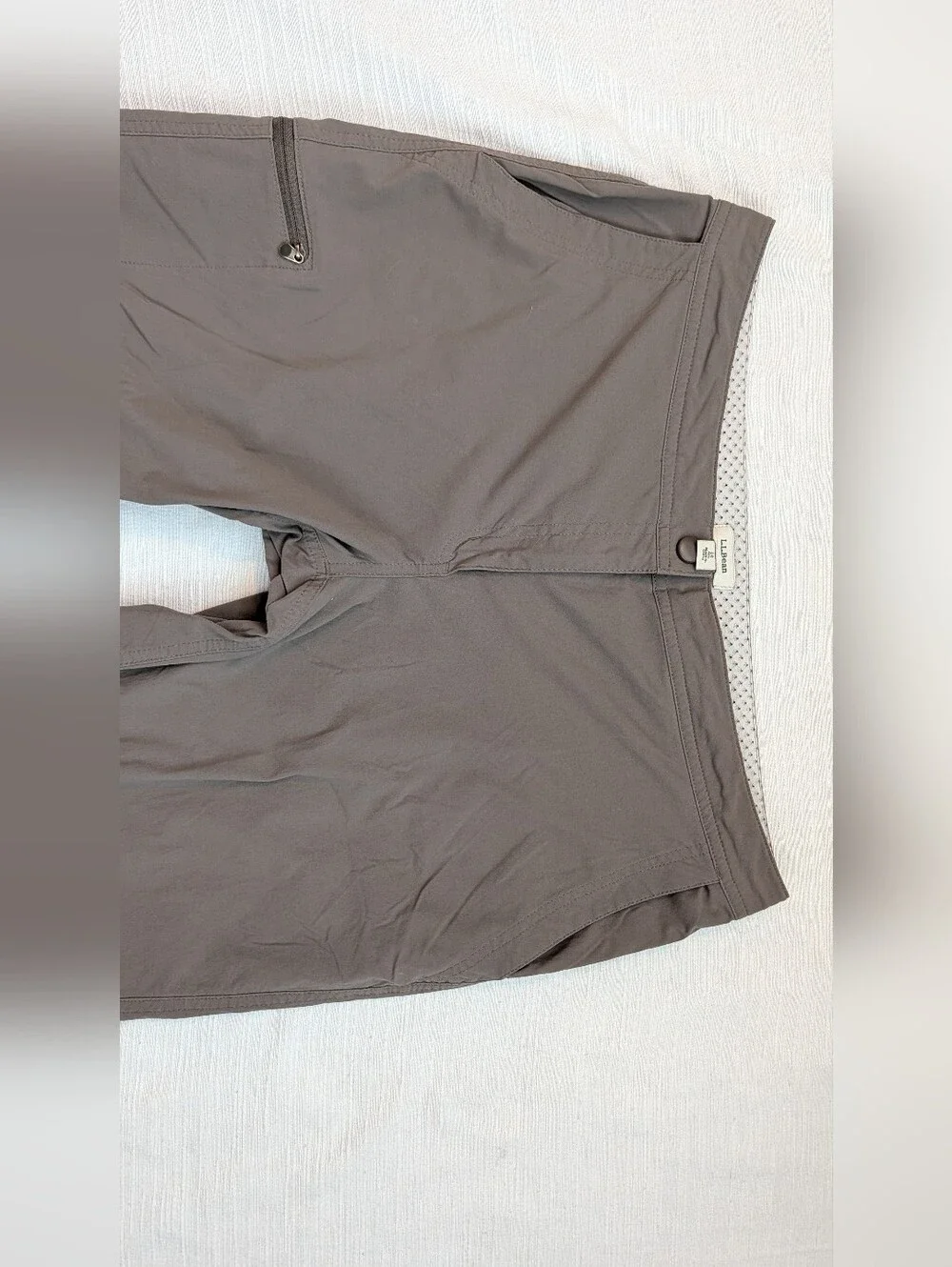 L.L. Bean Women's Gray Hiking Pants Sz 14 - Picture 6 of 12